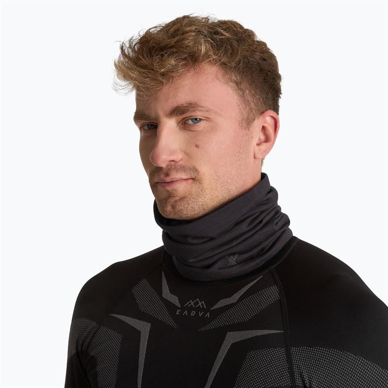 WOOLCANO Merino-Schornstein SPT24-33 schwarz