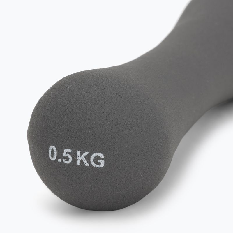 XTREXO Neopren-Hantel TX0-B4M007 0,5 kg grau 5