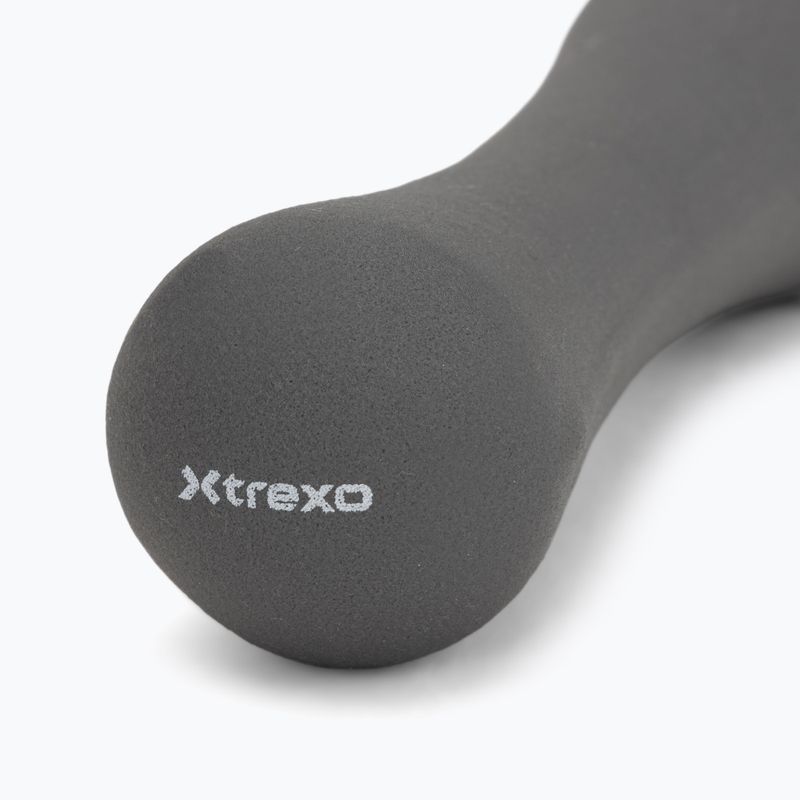XTREXO Neopren-Hantel TX0-B4M007 0,5 kg grau 6