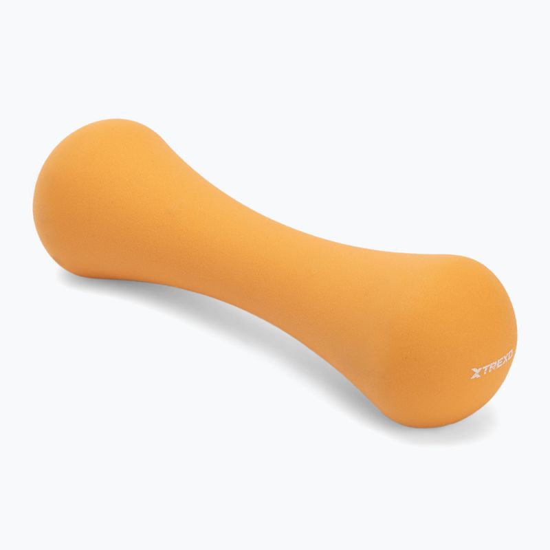 TREXO Neopren-Hantel TX0-B4M009 1,5 kg orange