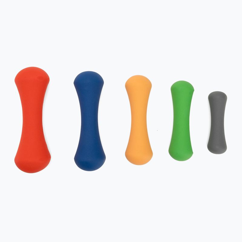 TREXO Neopren-Hantel TX0-B4M009 1,5 kg orange 4