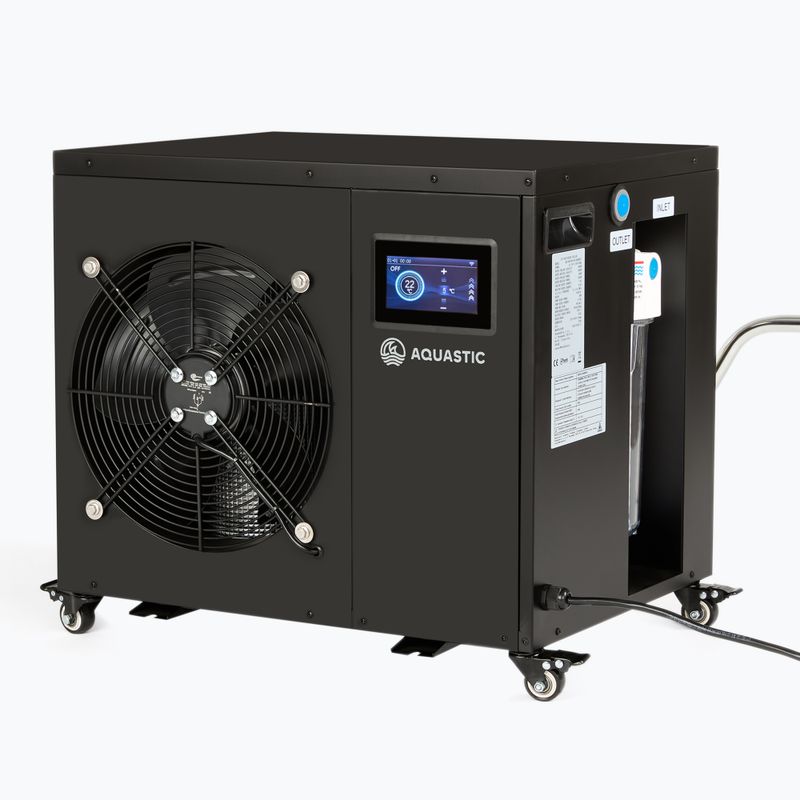 Set AQUASTIC Pool 382 L mit Eisbadeaggregat BrrFree black 10