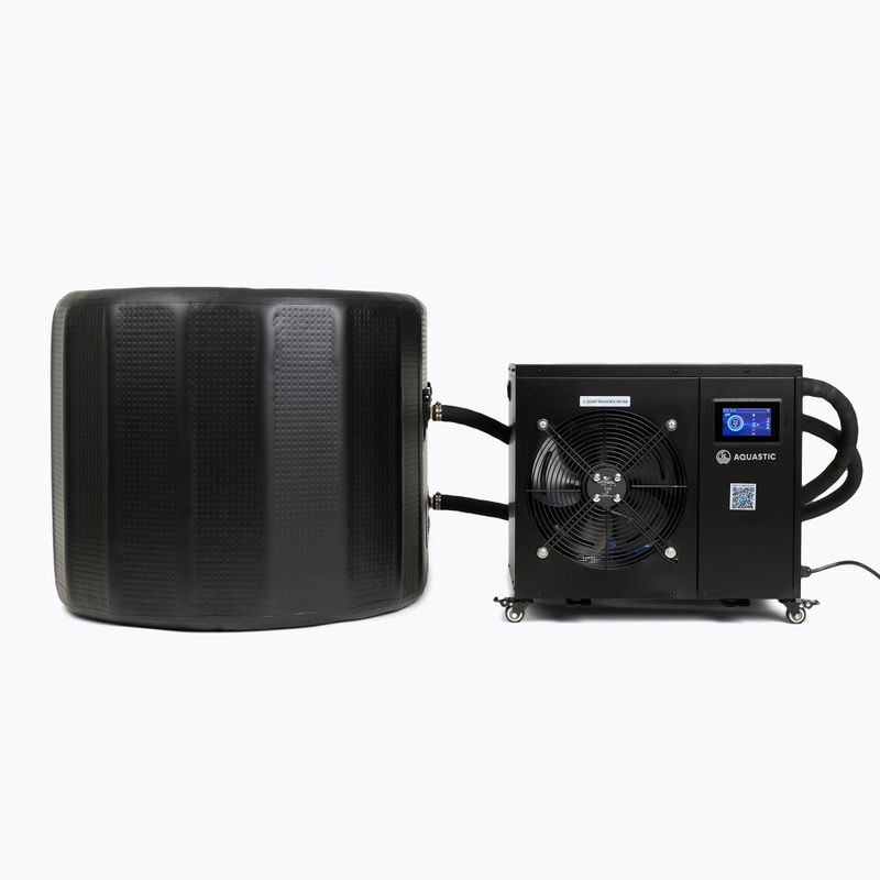 Set AQUASTIC Pool 456 L mit BrrFree-Eisbadeaggregat black 9