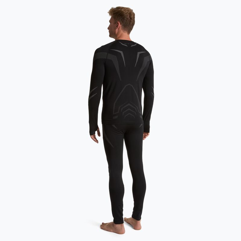 Herren Thermounterwäsche-Set KADVA ALPINESTEP COOLMAX THERMAL PRO DRY nahtlos schwarz 2