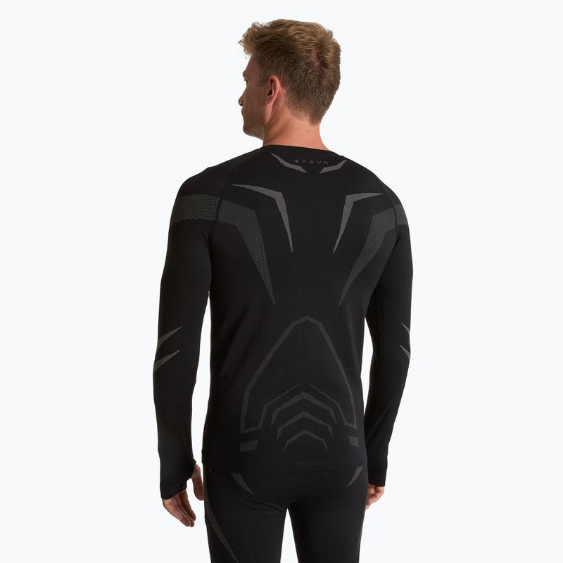 Herren Thermounterwäsche-Set KADVA ALPINESTEP COOLMAX THERMAL PRO DRY nahtlos schwarz 4