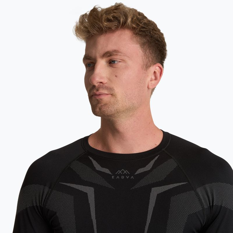 Herren Thermounterwäsche-Set KADVA ALPINESTEP COOLMAX THERMAL PRO DRY nahtlos schwarz 5