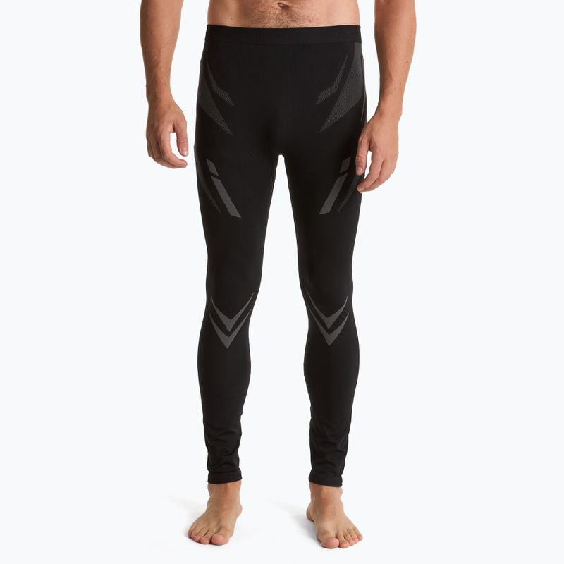 Herren Thermounterwäsche-Set KADVA ALPINESTEP COOLMAX THERMAL PRO DRY nahtlos schwarz 7