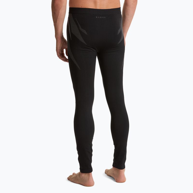 Herren Thermounterwäsche-Set KADVA ALPINESTEP COOLMAX THERMAL PRO DRY nahtlos schwarz 8