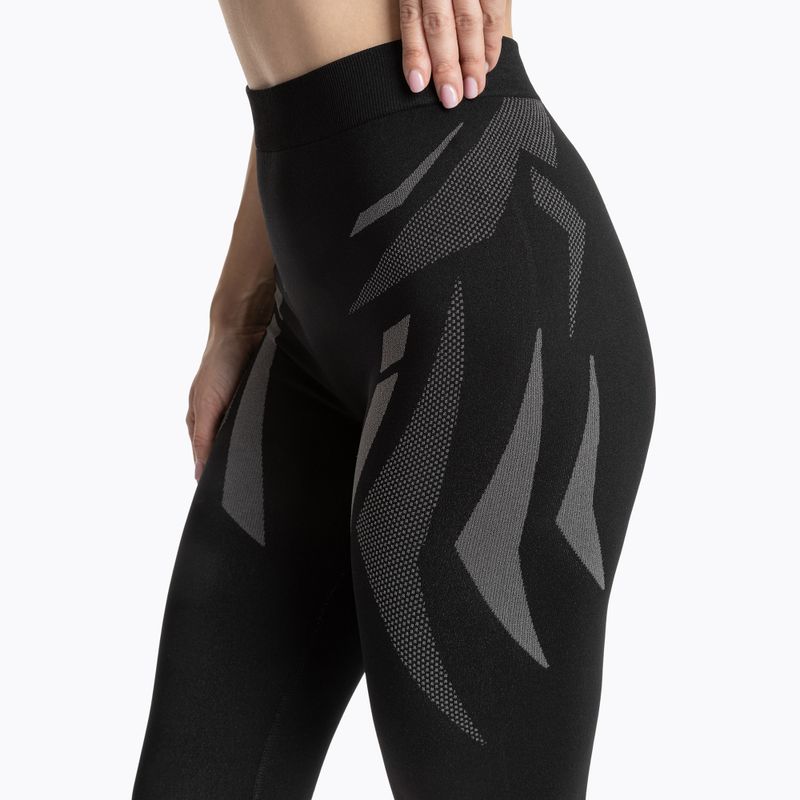 Damen Thermo-Unterwäsche-Set KADVA ALPINESTEP COOLMAX THERMAL PRO DRY nahtlos schwarz 9