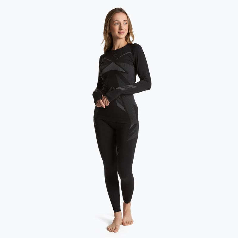 Damen Thermounterwäsche-Set KADVA ALPINESTEP THERMO LIGHT PLUS nahtlos schwarz
