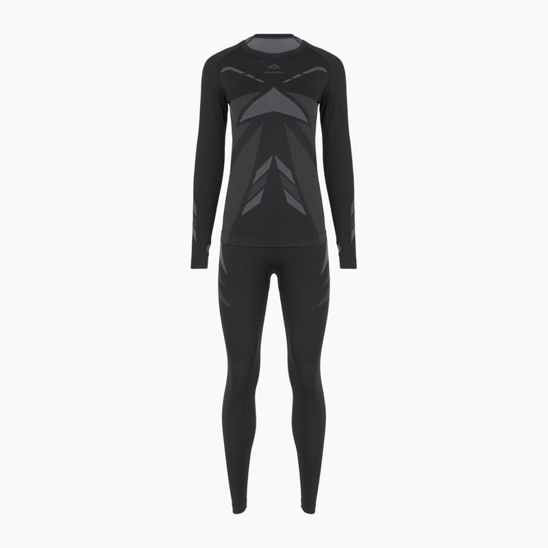 Damen Thermounterwäsche-Set KADVA ALPINESTEP THERMO LIGHT PLUS nahtlos schwarz 8
