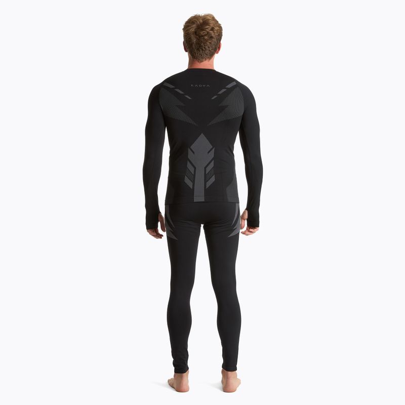 Herren Thermounterwäsche-Set KADVA ALPINESTEP THERMO LIGHT PLUS nahtlos schwarz 2