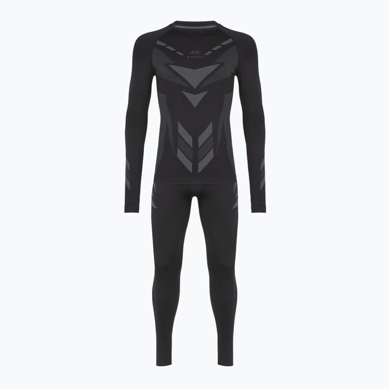 Herren Thermounterwäsche-Set KADVA ALPINESTEP THERMO LIGHT PLUS nahtlos schwarz 8