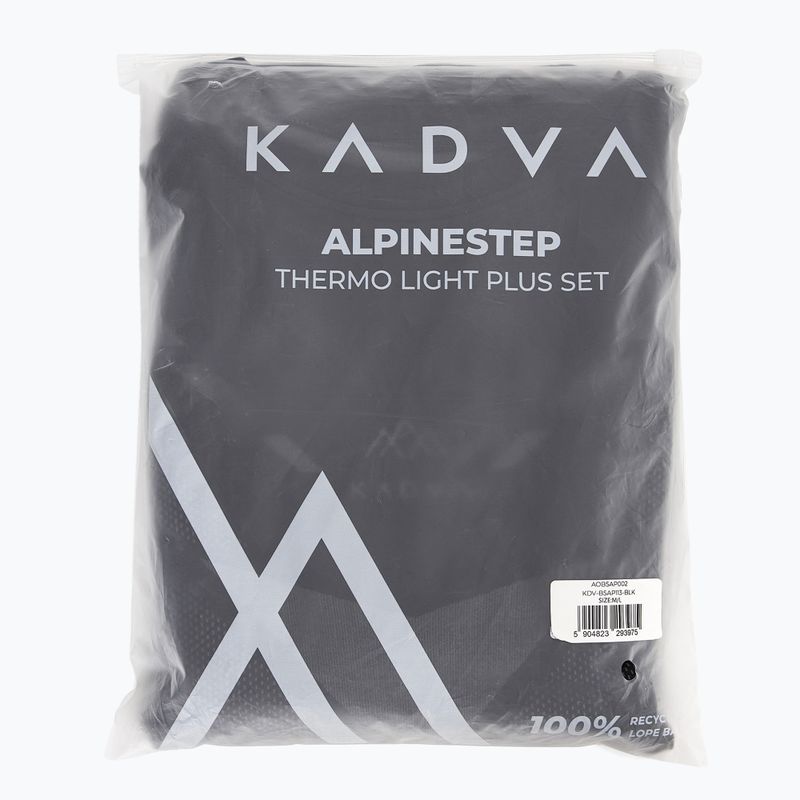 Herren Thermounterwäsche-Set KADVA ALPINESTEP THERMO LIGHT PLUS nahtlos schwarz 10
