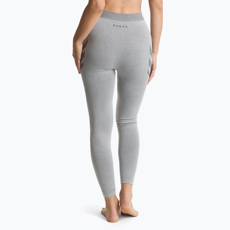 Damen Thermounterwäsche Hose KADVA ALPINESTEP BAMBOO THERMO LIGHT PLUS nahtlos grau 2