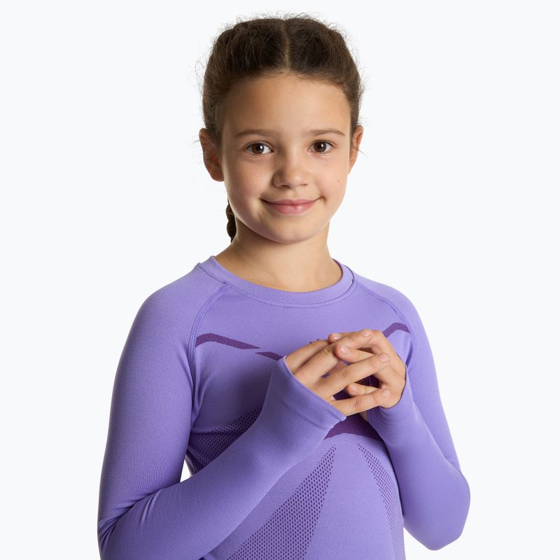 Kinder-Thermounterwäsche-Set KADVA ALPINESTEP THERMO LIGHT PLUS nahtlos lila 5
