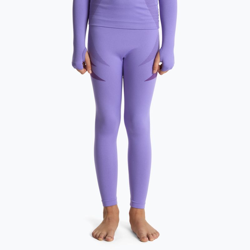 Kinder-Thermounterwäsche-Set KADVA ALPINESTEP THERMO LIGHT PLUS nahtlos lila 6