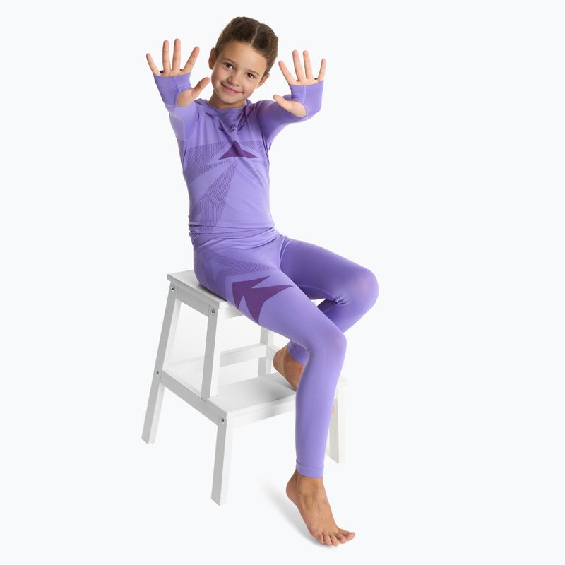 Kinder-Thermounterwäsche-Set KADVA ALPINESTEP THERMO LIGHT PLUS nahtlos lila 8