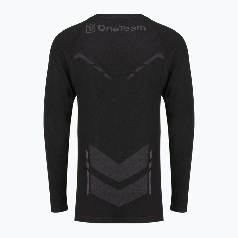 Herren Thermo-Sweatshirt OneTeam ACHILL BAMBOO THERMO LIGHT PLUS schwarz 8
