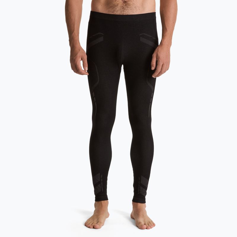 Thermoaktive Herrenhose OneTeam ACHILL BAMBOO THERMO LIGHT PLUS schwarz