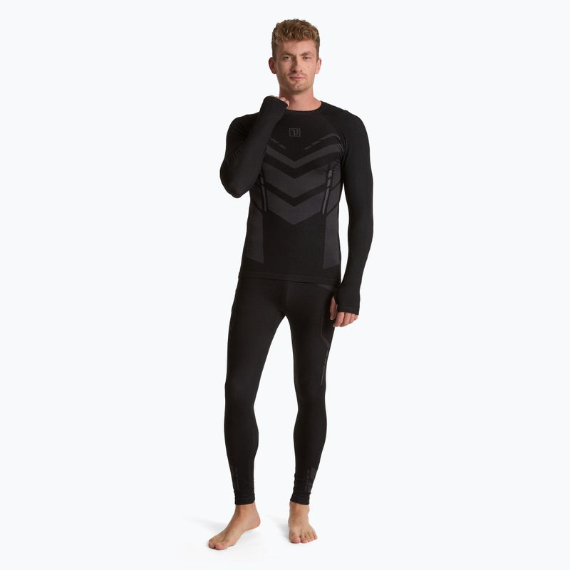 Thermoaktive Herrenhose OneTeam ACHILL BAMBOO THERMO LIGHT PLUS schwarz 3