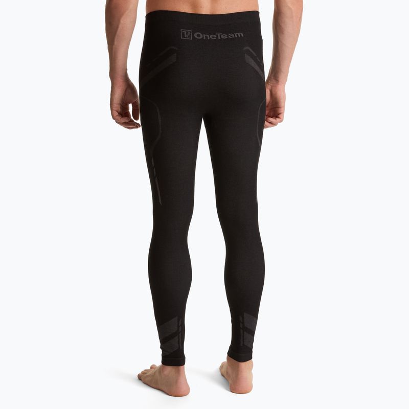 Thermoaktive Herrenhose OneTeam ACHILL BAMBOO THERMO LIGHT PLUS schwarz 2