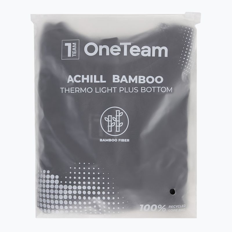 Thermoaktive Herrenhose OneTeam ACHILL BAMBOO THERMO LIGHT PLUS schwarz 7