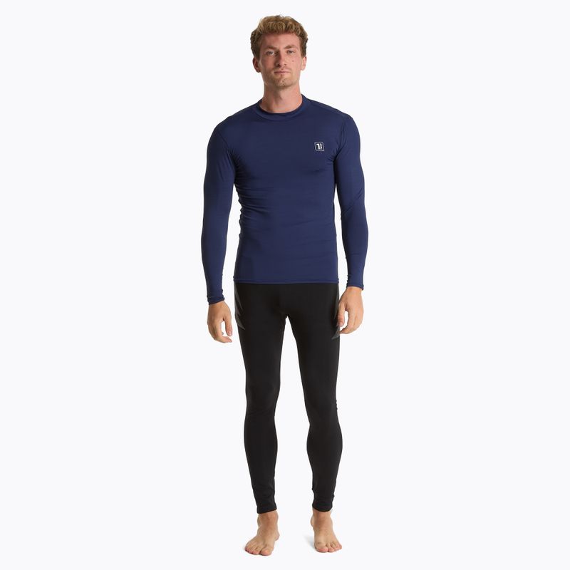 OneTeam GOAL DRY PLUS Thermo-Langarmshirt navy blau 2
