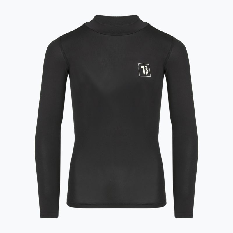 OneTeam GOAL DRY PLUS Kinder Thermo-Langarmshirt schwarz 7