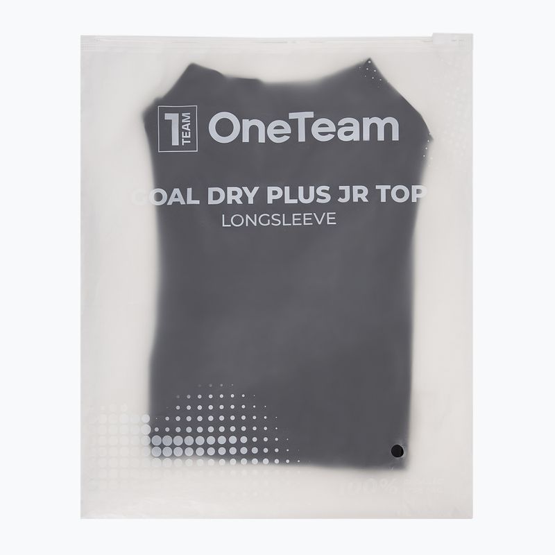 OneTeam GOAL DRY PLUS Kinder Thermo-Langarmshirt schwarz 9