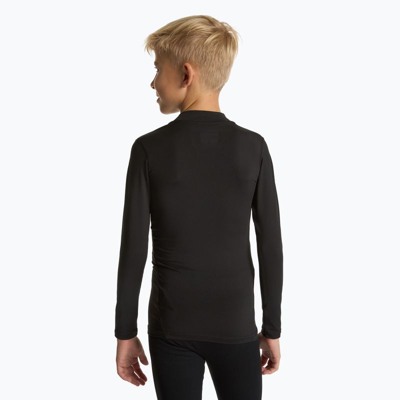 OneTeam GOAL DRY PLUS Kinder Thermo-Langarmshirt schwarz 3