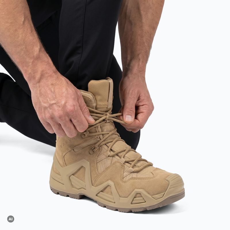 Herren-Trekking-Schuhe KADVA Thunder HG WP beige 5