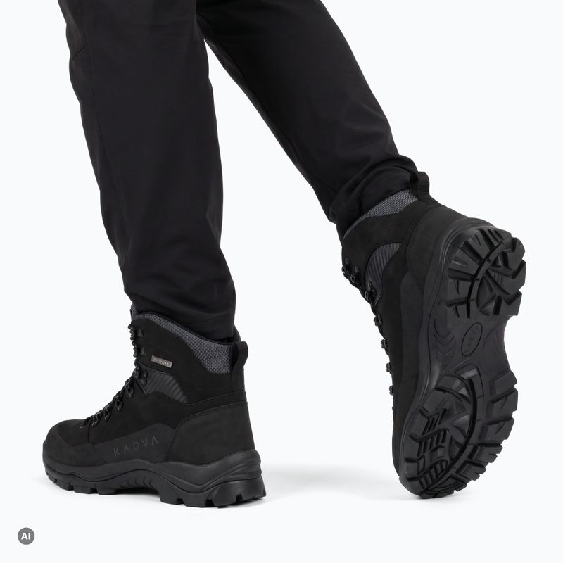 Herren-Trekkingstiefel KADVA Altitude WP schwarz 2