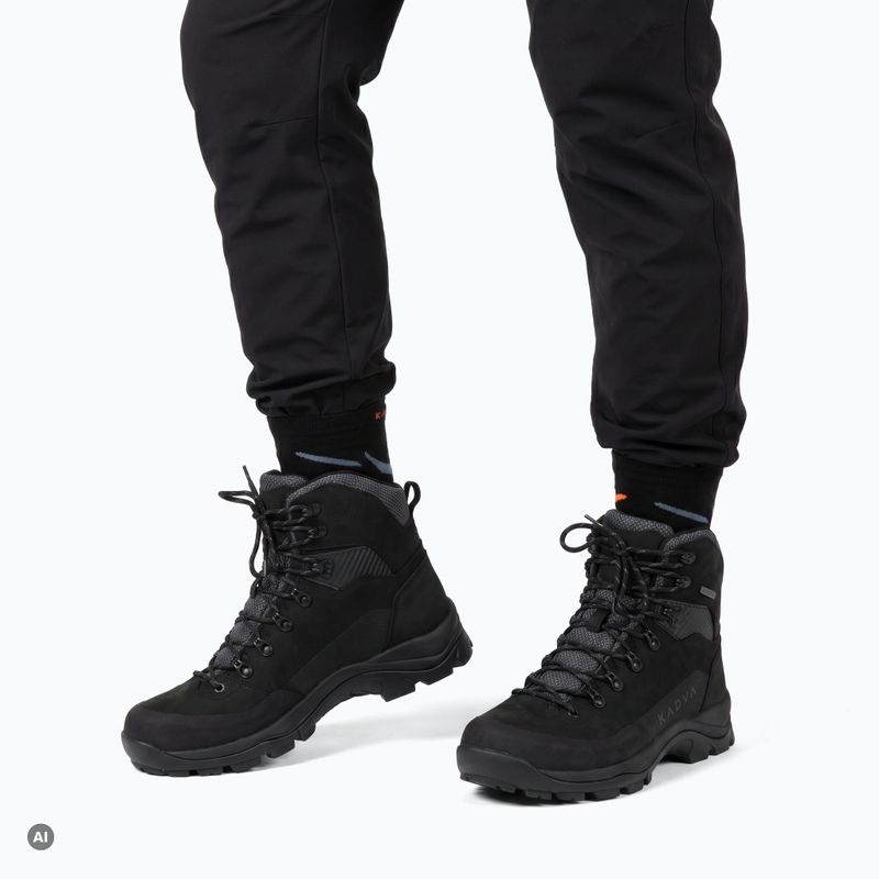 Herren-Trekkingstiefel KADVA Altitude WP schwarz 4