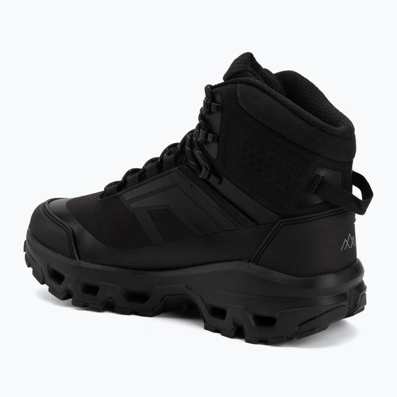 Herren-Trekkingschuhe KADVA Obsidian Mid WP schwarz 8