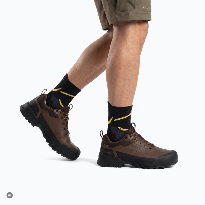 Herren-Trekking-Schuhe KADVA Strike Low WP Braun 2