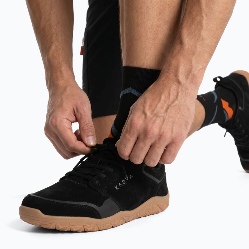 Barfußschuhe Herren KADVA ROOT schwarz 5
