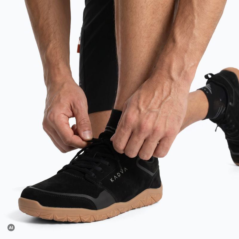 Barfußschuhe Herren KADVA ROOT schwarz 5