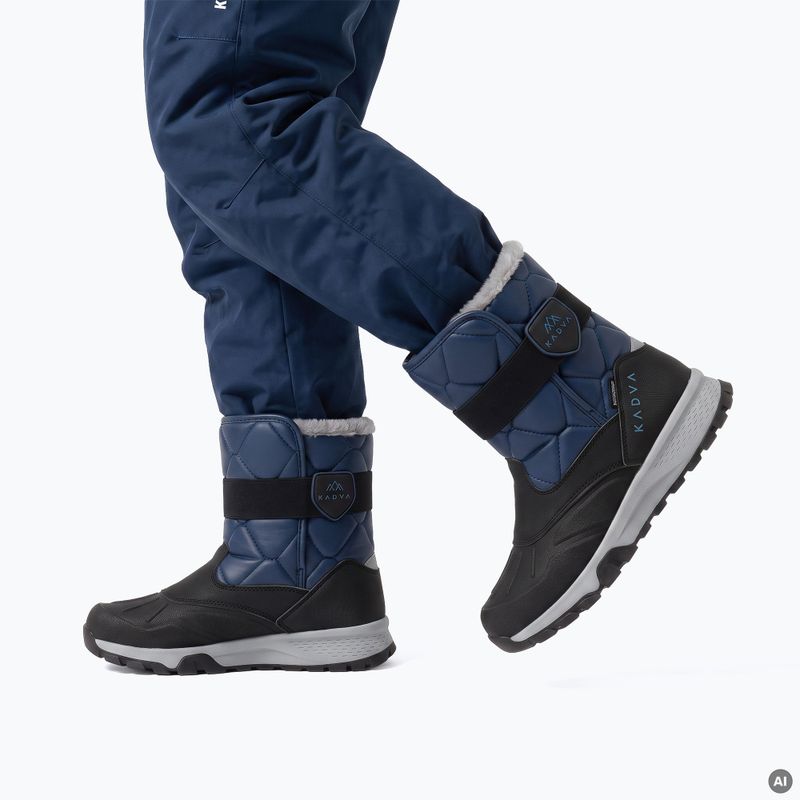Kinder-Winterstiefel KADVA Andes WP JR in Marineblau 2