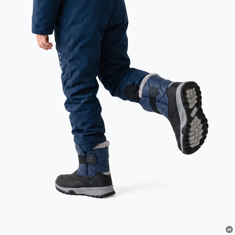 Kinder-Winterstiefel KADVA Andes WP JR in Marineblau 3