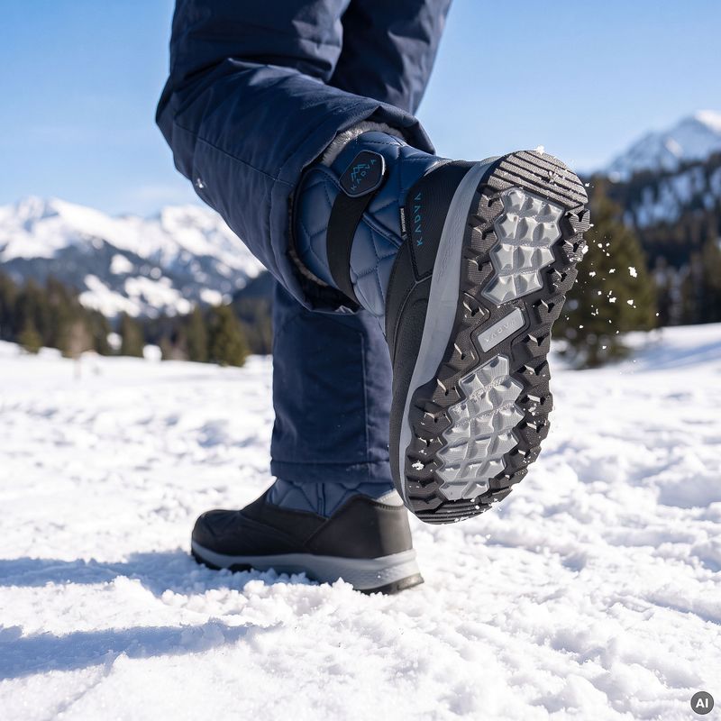 Kinder-Winterstiefel KADVA Andes WP JR in Marineblau 7
