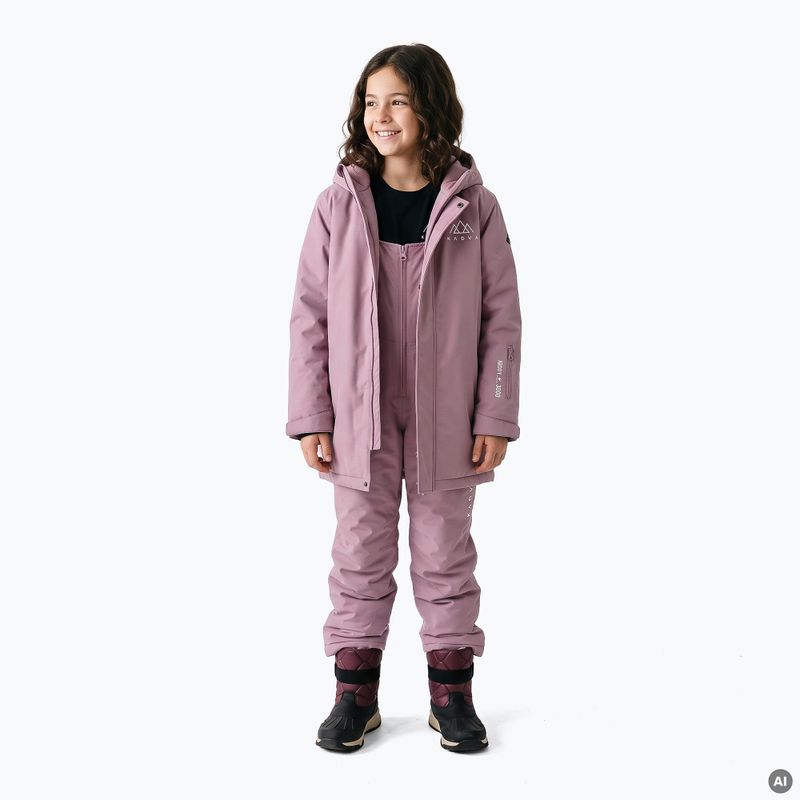 Kinder-Winterstiefel KADVA Andes WP JR in Bordeaux 5