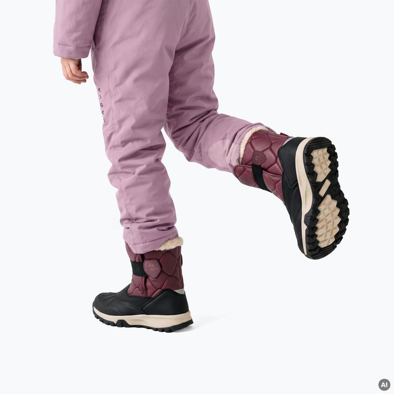 Kinder-Winterstiefel KADVA Andes WP JR in Bordeaux 3