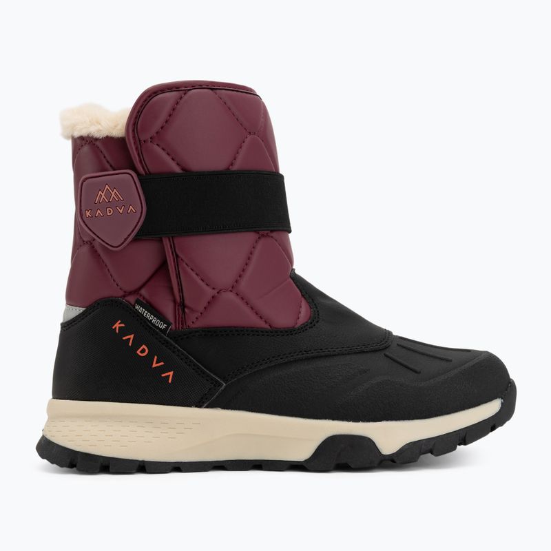Kinder-Winterstiefel KADVA Andes WP JR in Bordeaux 9