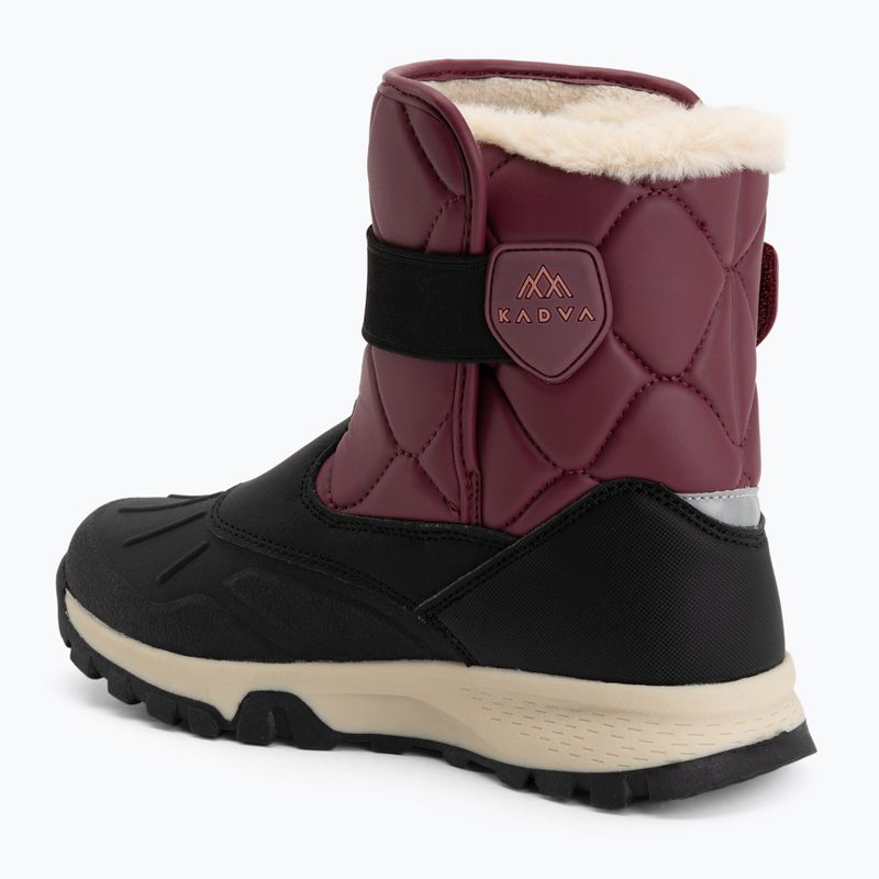 Kinder-Winterstiefel KADVA Andes WP JR in Bordeaux 10