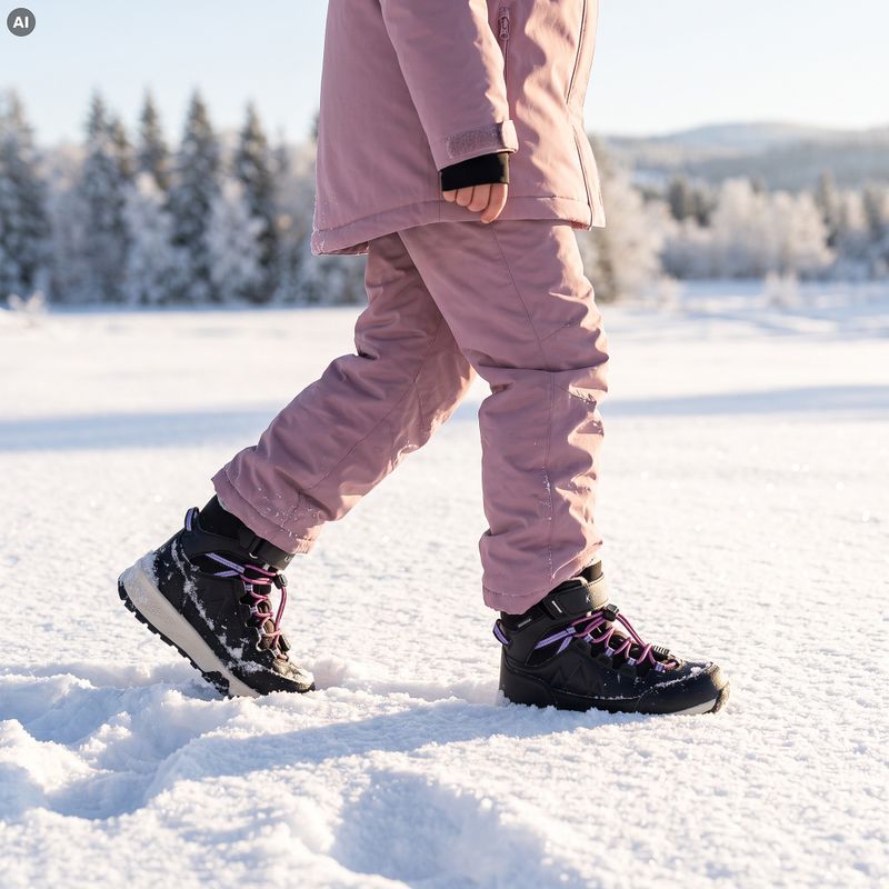 Kinder-Winterstiefel KADVA Oriko WP JR schwarz 7