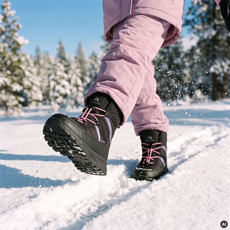 Kinder-Winterstiefel KADVA Chia WP JRG schwarz 7