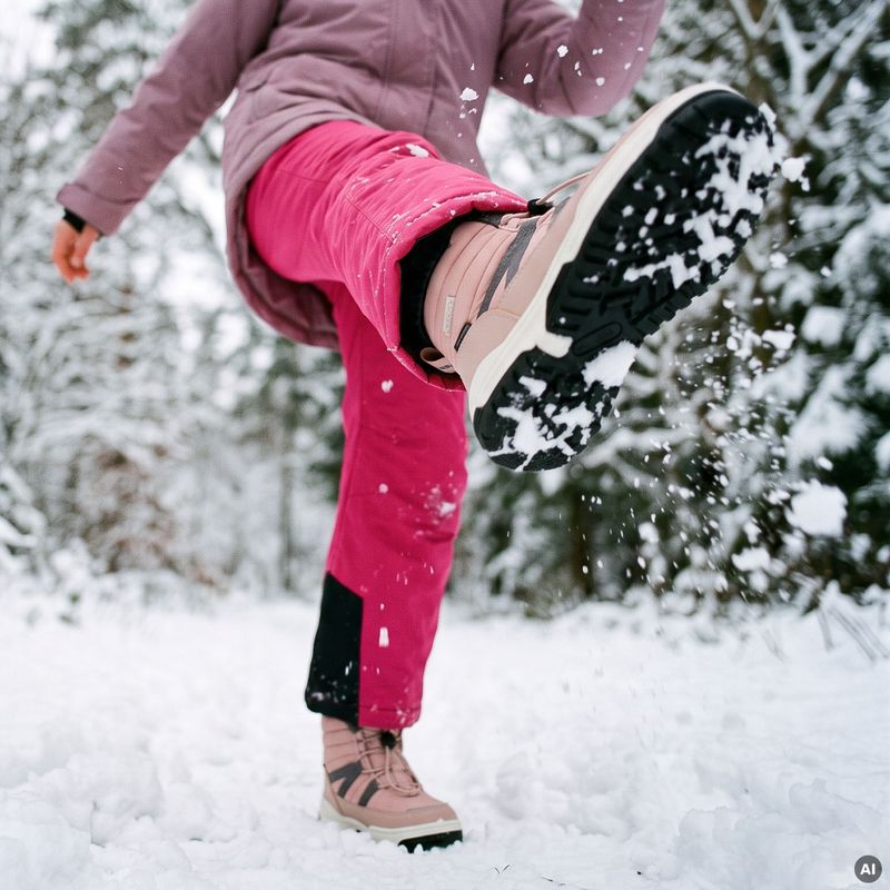 Kinder-Winterstiefel KADVA Mauri WP JRG lila 10