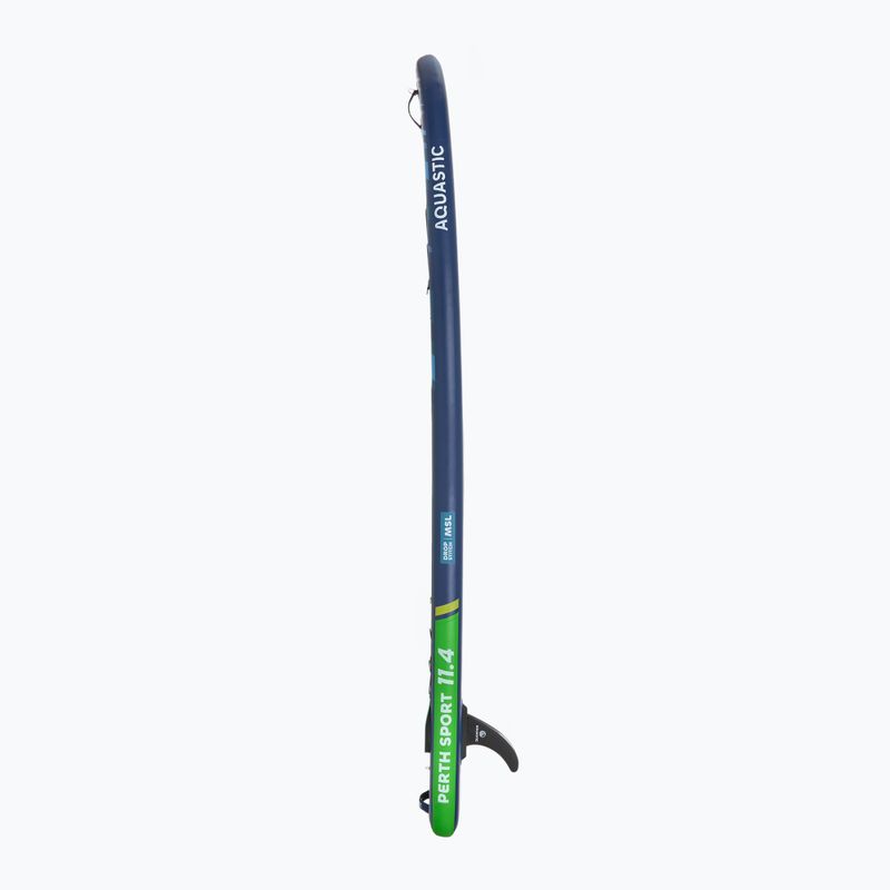 Set Paddleboard SUP aufblasbar AQUASTIC Perth Sport 11'4" MSL allround green 5