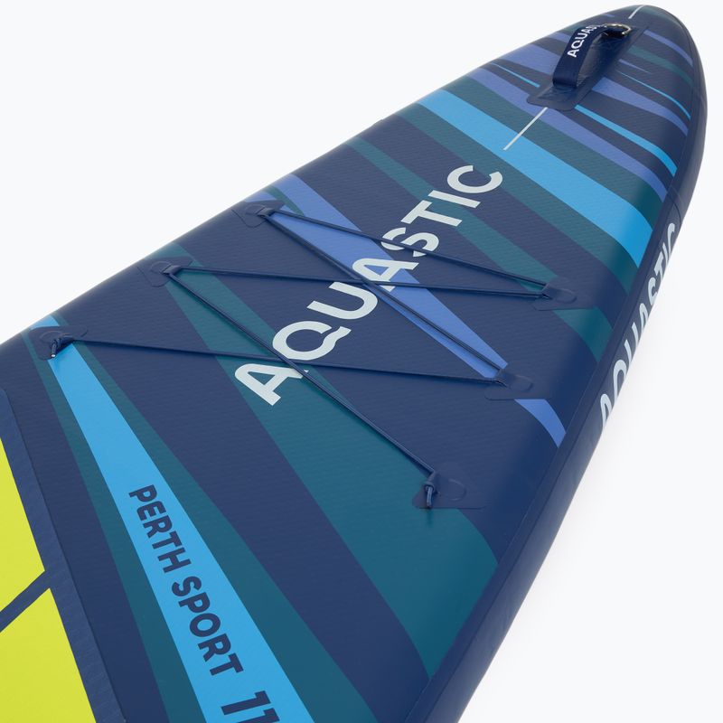Set Paddleboard SUP aufblasbar AQUASTIC Perth Sport 11'4" MSL allround green 7